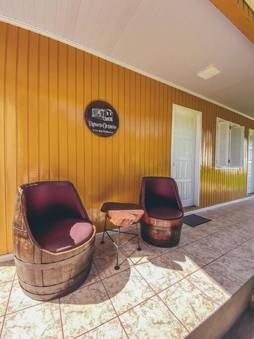 Casa Vigneto Octavio No Vale Dos Vinhedos Βίλα Bento Gonçalves Εξωτερικό φωτογραφία